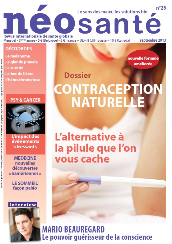 Dossier contraception écologique paru dans Neo Santé N°26