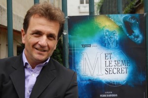 Pierre Barnerias, journalist and director of M. and the 3rd Secret. PHOTO TPROD